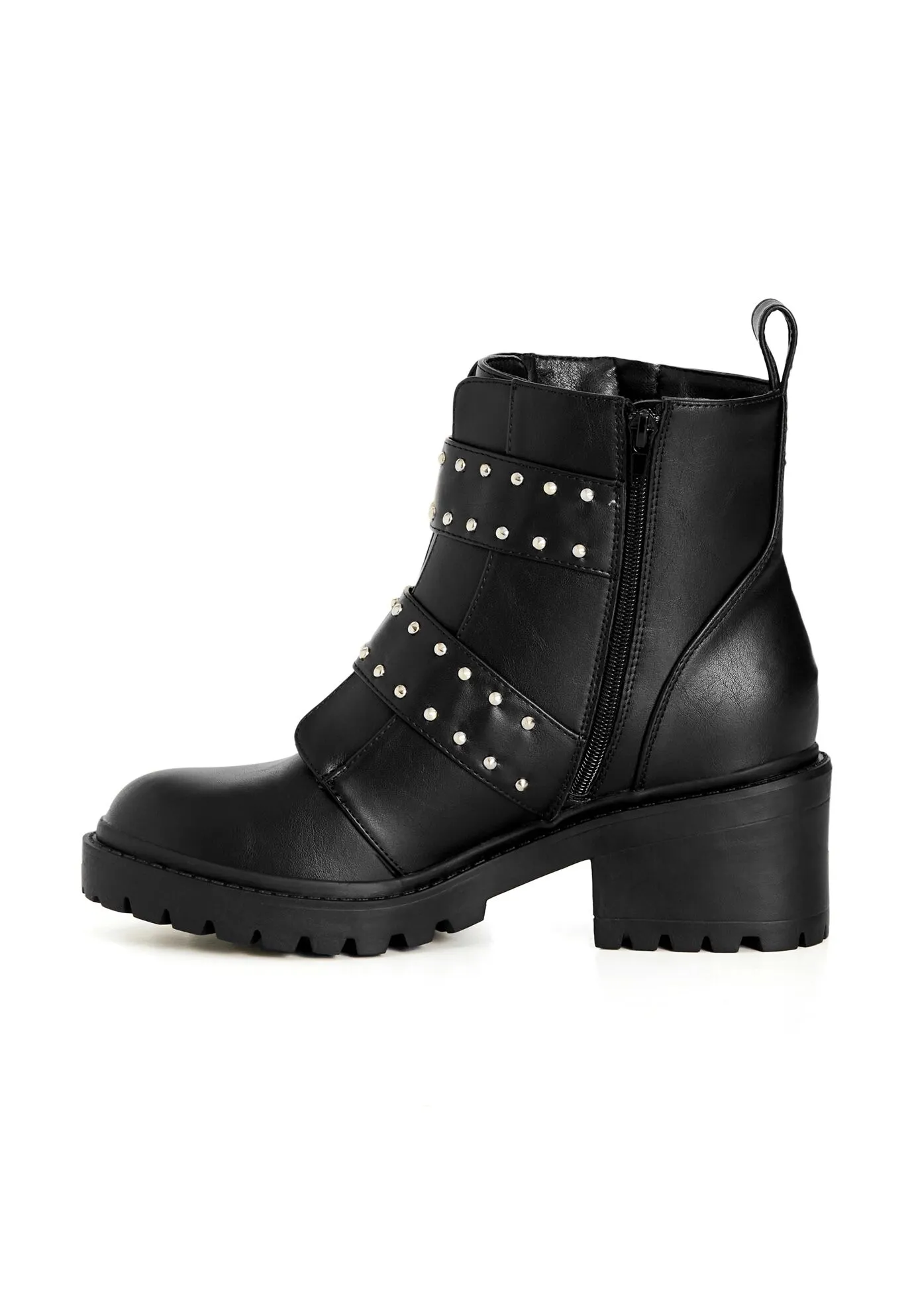 WIDE FIT Thalia Ankle Boot - black