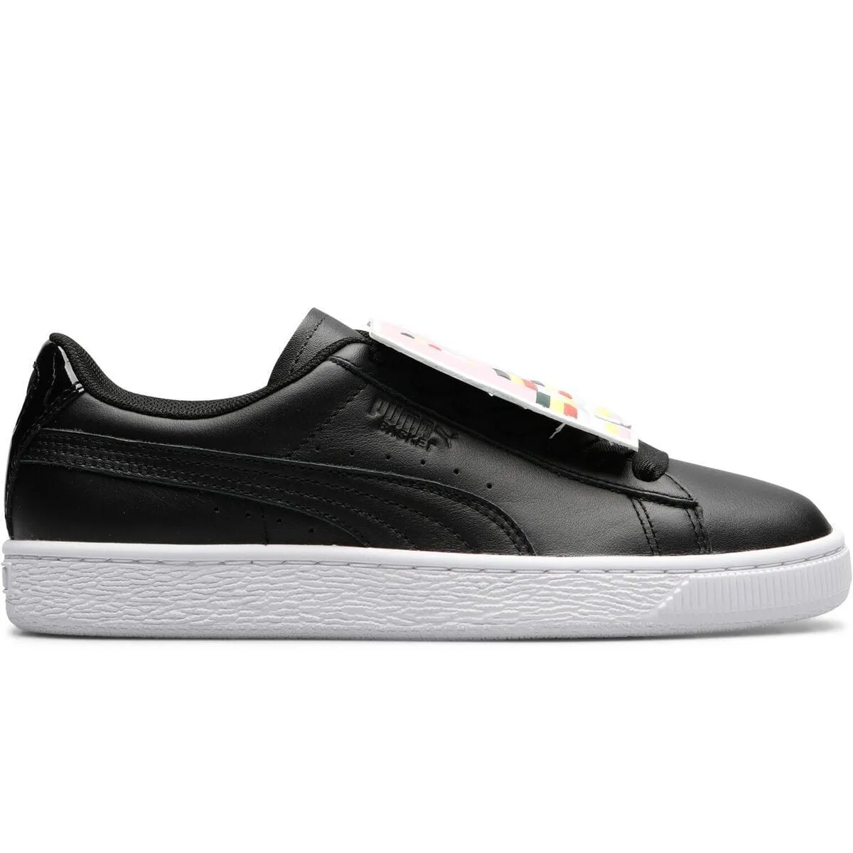 WOMEN'S BASKET BADGE (PUMA BLACK-FAIR AQUA) [36918302]