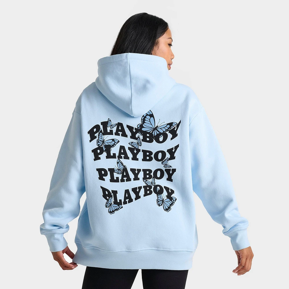 Women's Playboy Butterfly Wave Pullover Hoodie