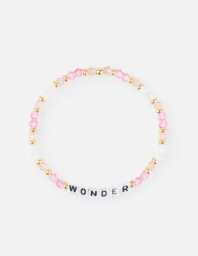 Wonder Letter Bracelet