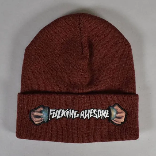 World Cup Cuff Beanie - Maroon