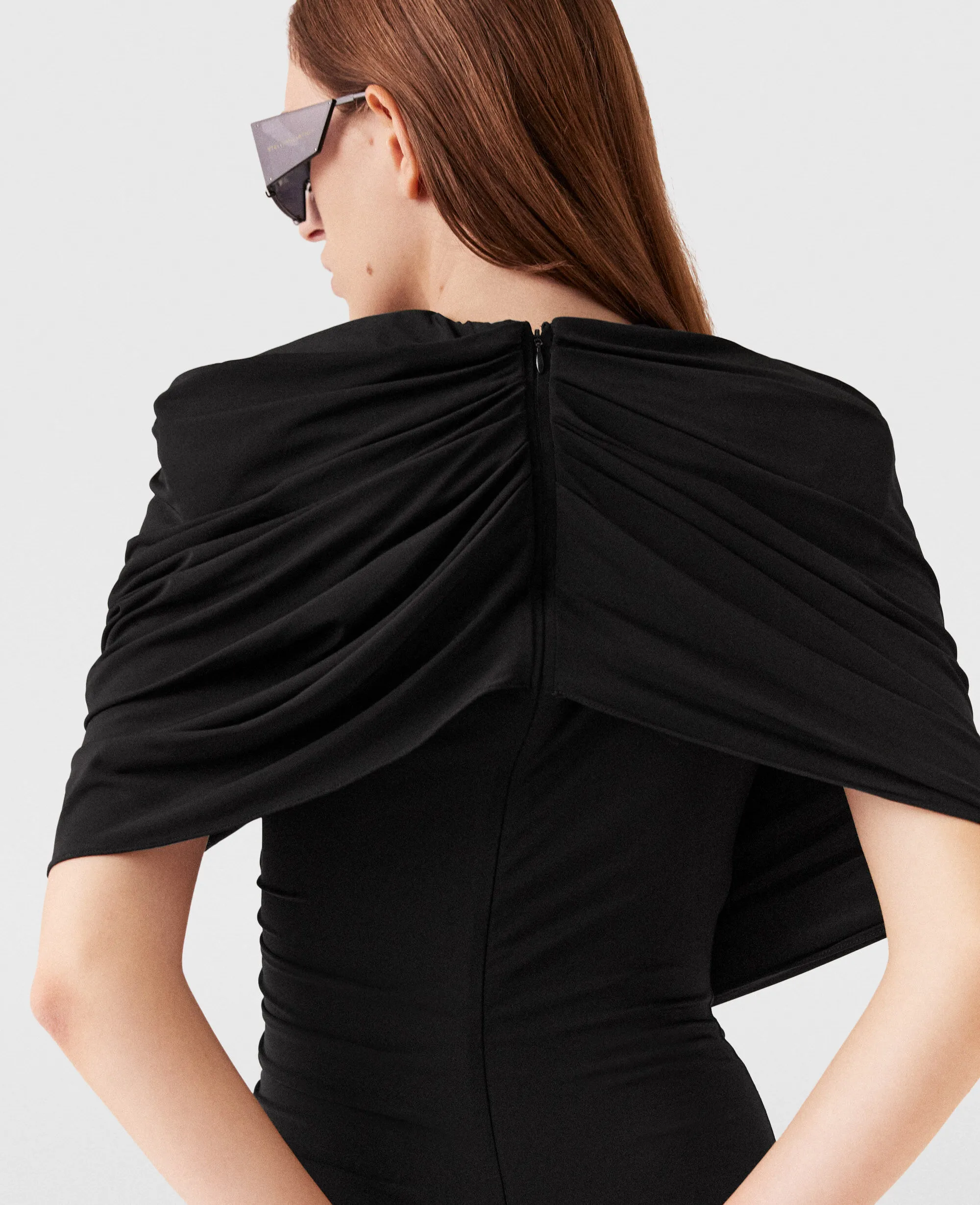 Wrap-Over Midi Dress