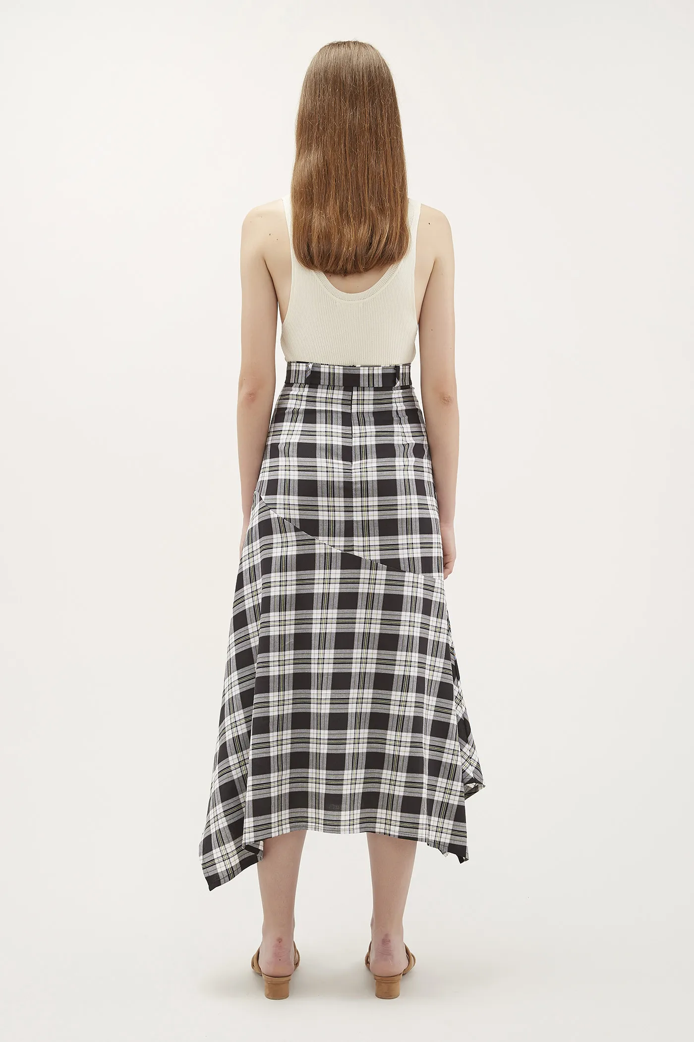 Xara Wave-Hem Skirt 
