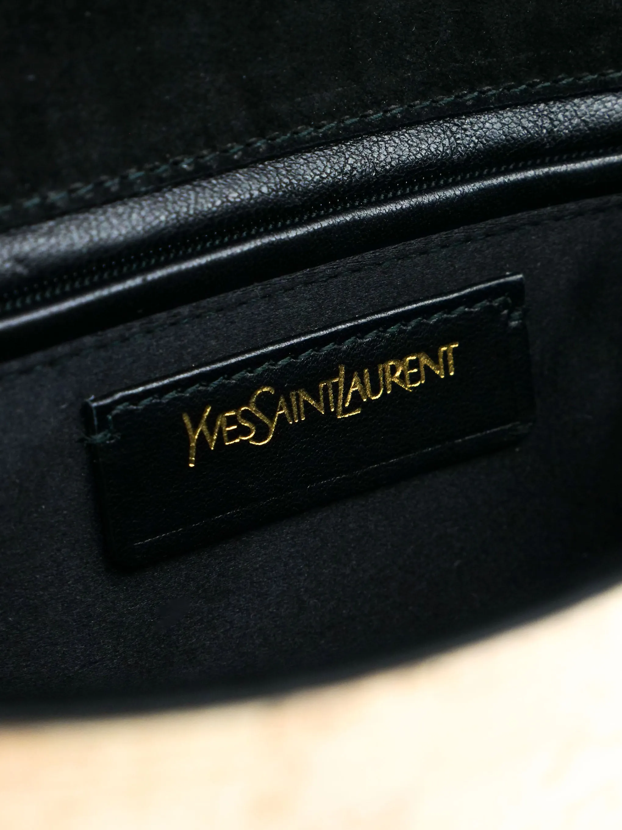 Yves Saint Laurent Cork Clutch