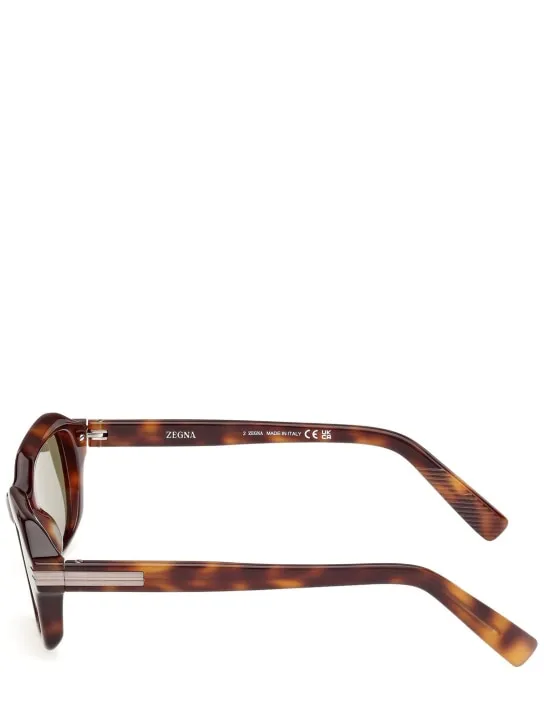 Zegna   Squared sunglasses 