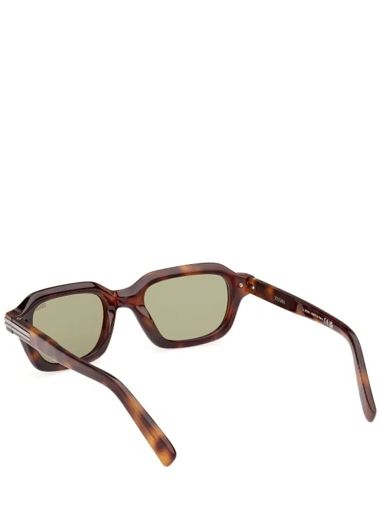 Zegna   Squared sunglasses 