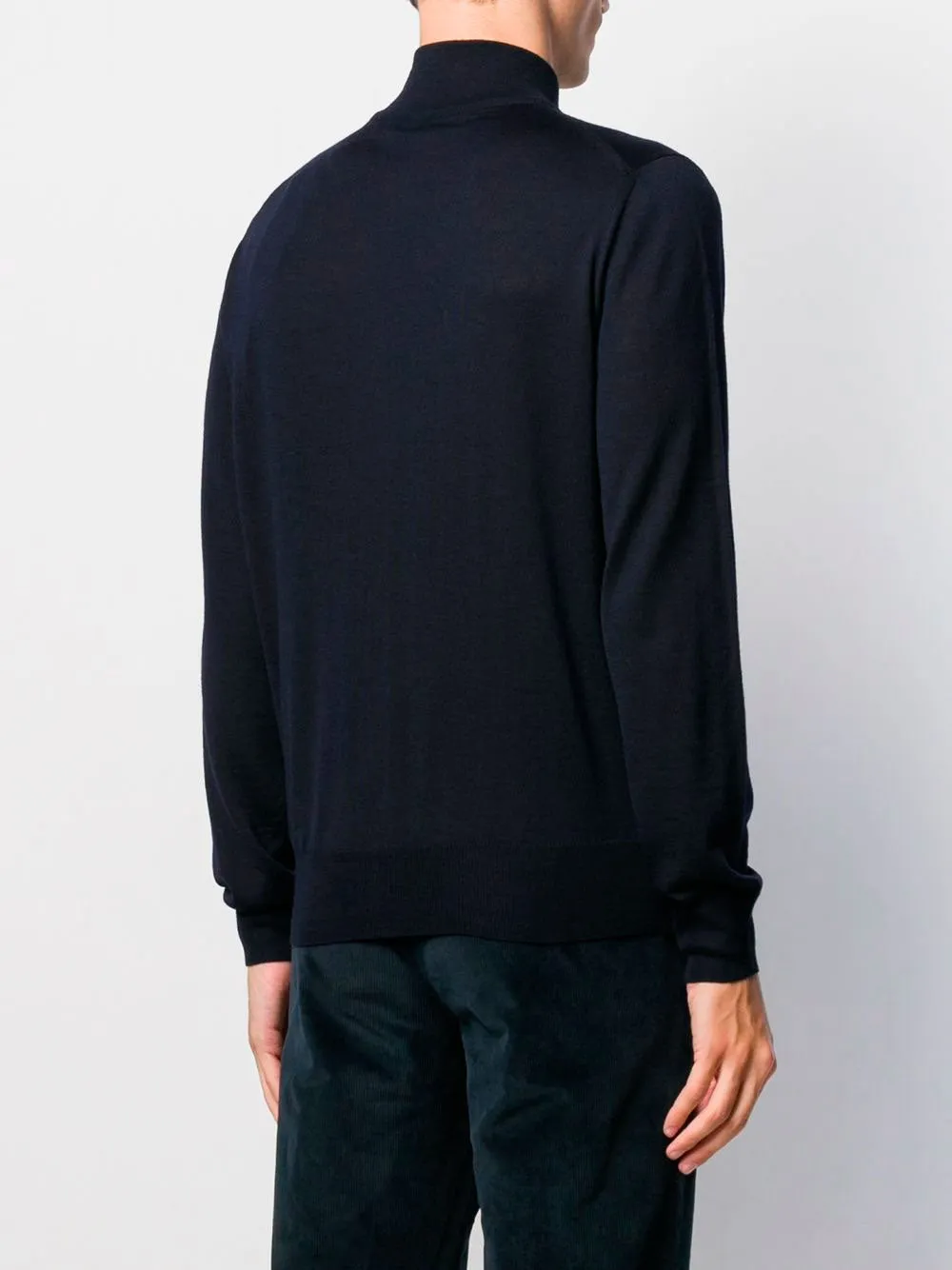 Zip-up cardigan