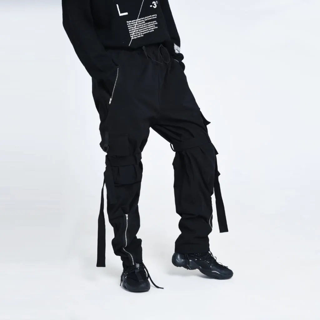 Zipper Cargo Pants