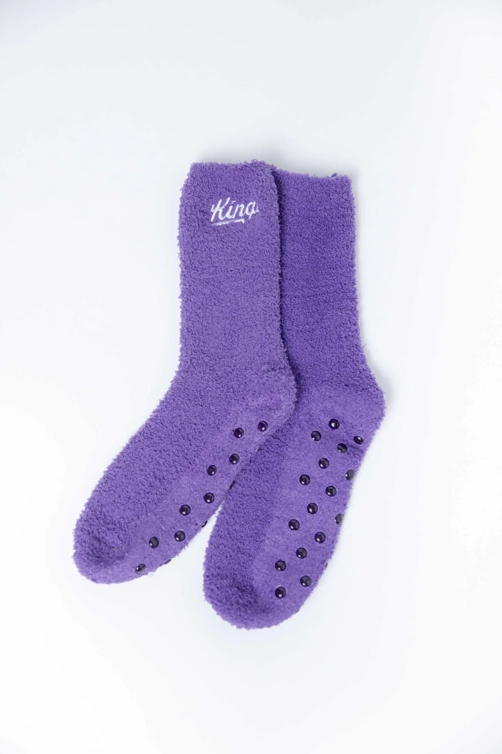    Zoozatz      Crew Fuzzy Slipper Sock   