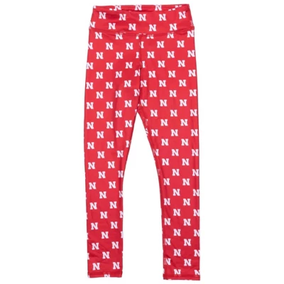 ZooZatZ Kids' Girls' Nebraska Cornhuskers All Over Joggers